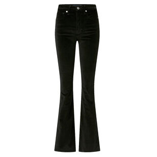 Beverly Velvet Skinny Flare Jean