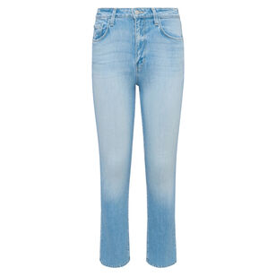 Mira Ultra High Rise Cropped Micro Bootcut Jean