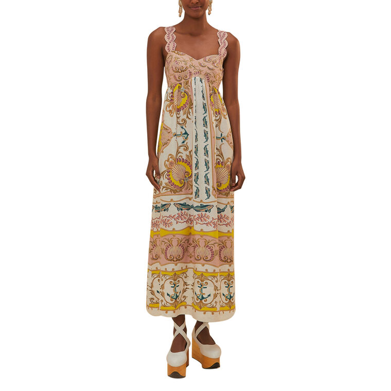Maritime Magic Sleeveless Maxi Dress image number null