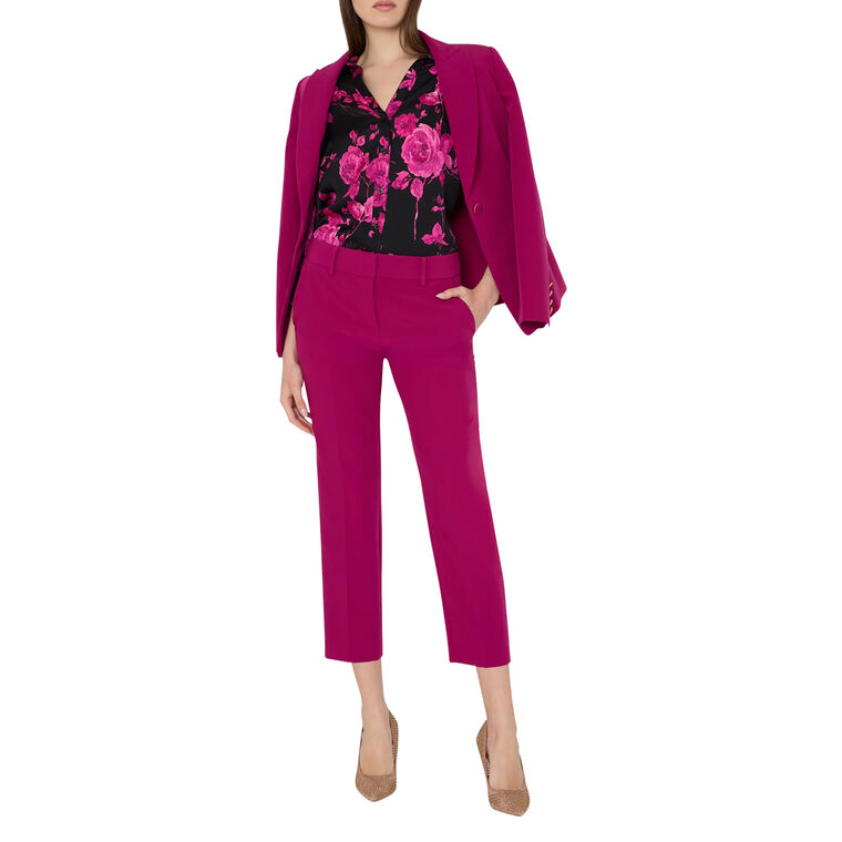 Nicola Cady Cropped Straight-Leg Pants image number null