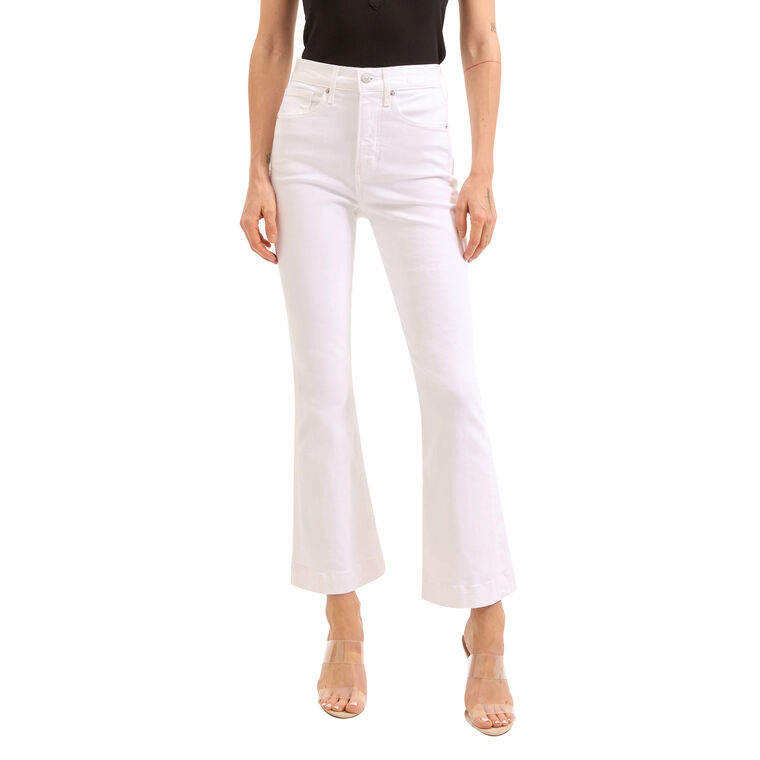 Carson High Rise Ankle Flare Jean image number null
