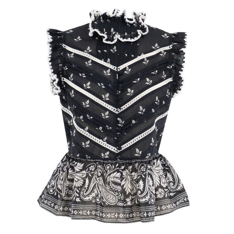 Artie Sleeveless Wildflower Top image number null