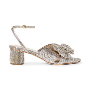 Dahlia Pleated Bow Heel