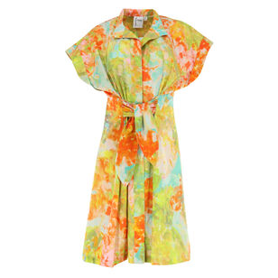 Rocky Floral-Print Cotton Shirtdress