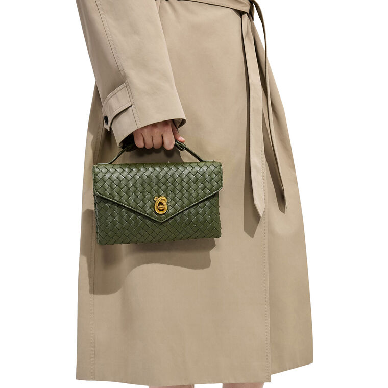 Knot Lock Crossbody Bag image number null