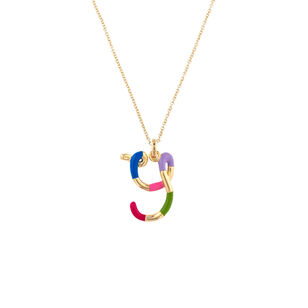 Letter Y Charm Necklace
