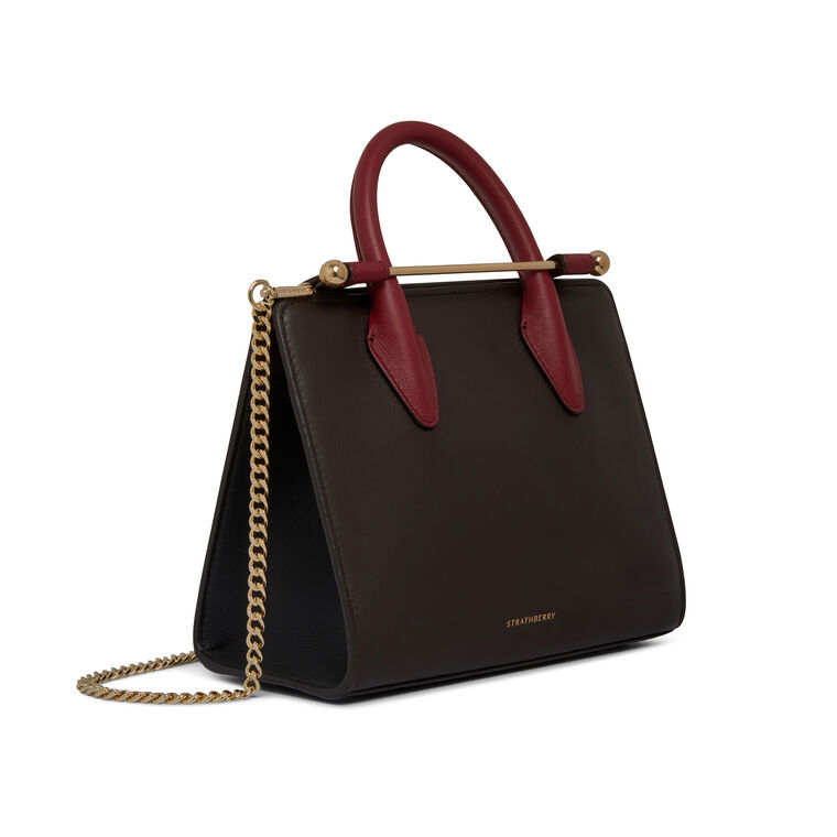 Mini Leather Tote Bag image number null