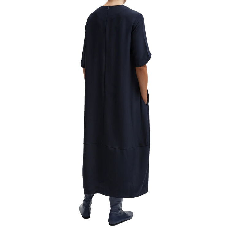 4-Ply Silk T-Shirt Dress image number null