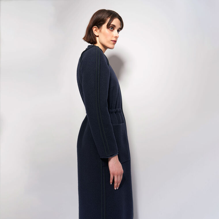 Sculpt Reversible Cinched Coat image number null