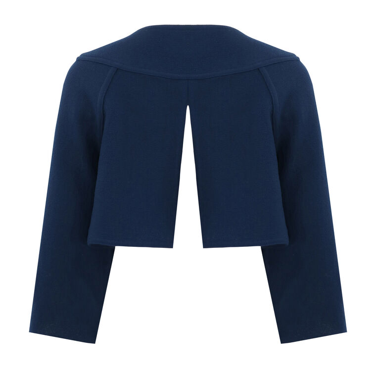 Three-Button Cropped Jacket image number null