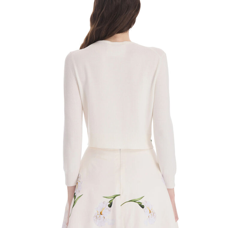 Classic Embroidered Cardigan image number null
