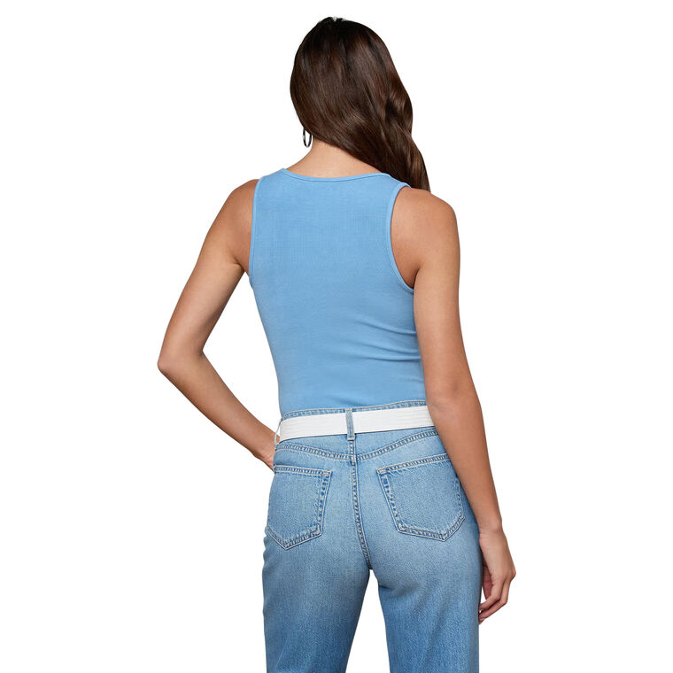 Adira Scoop Neck Ribbed Knit Tank image number null