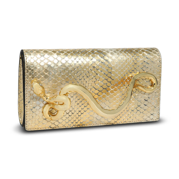 Serpent Side Handle Clutch image number null