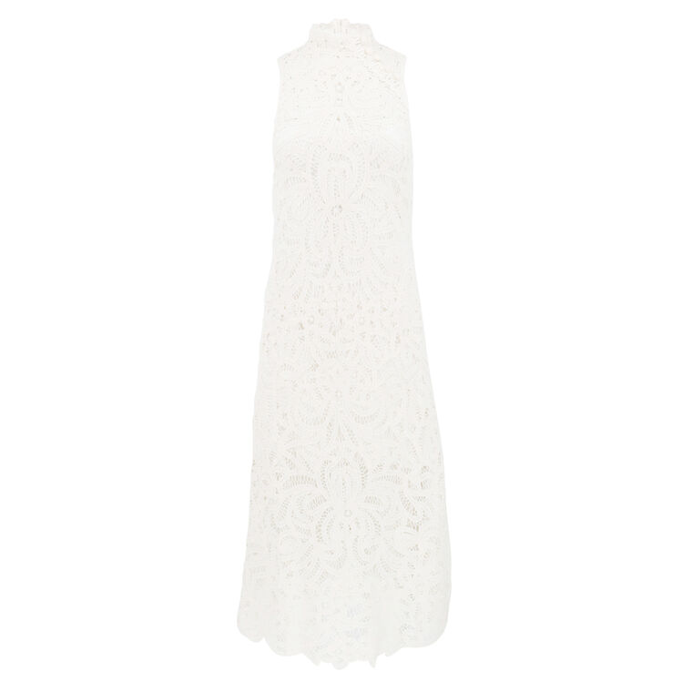 Branca Battenburg Sleeveless Dress image number null