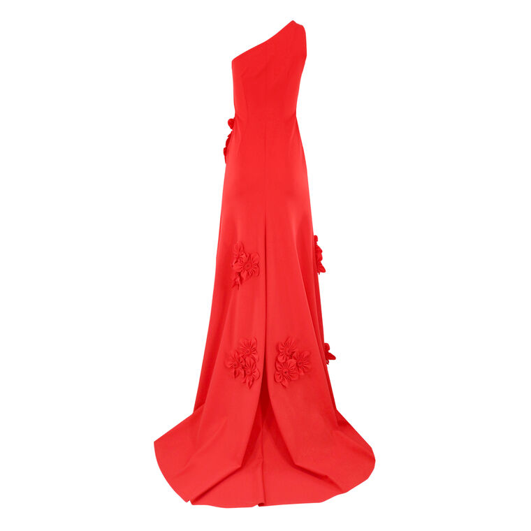 Everard Flora One-Shoulder Gown image number null