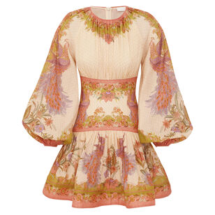 Indra Long Sleeve Mini Dress