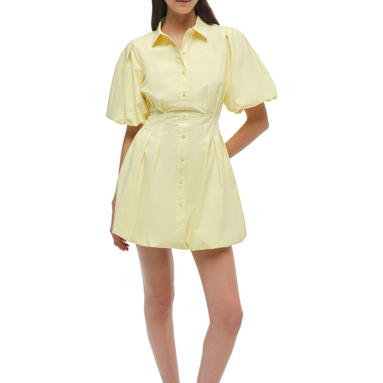 Cleo Short Sleeve Balloon Mini Dress image number null