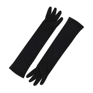 Helena Lurex Knit Evening Gloves