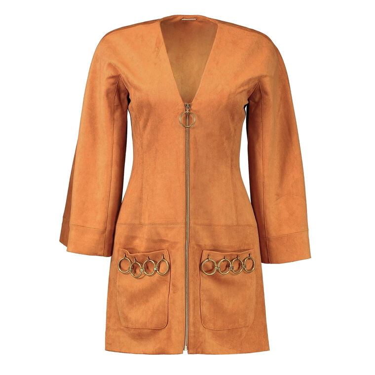 Anesa Flared Sleeve Mini Dress image number null