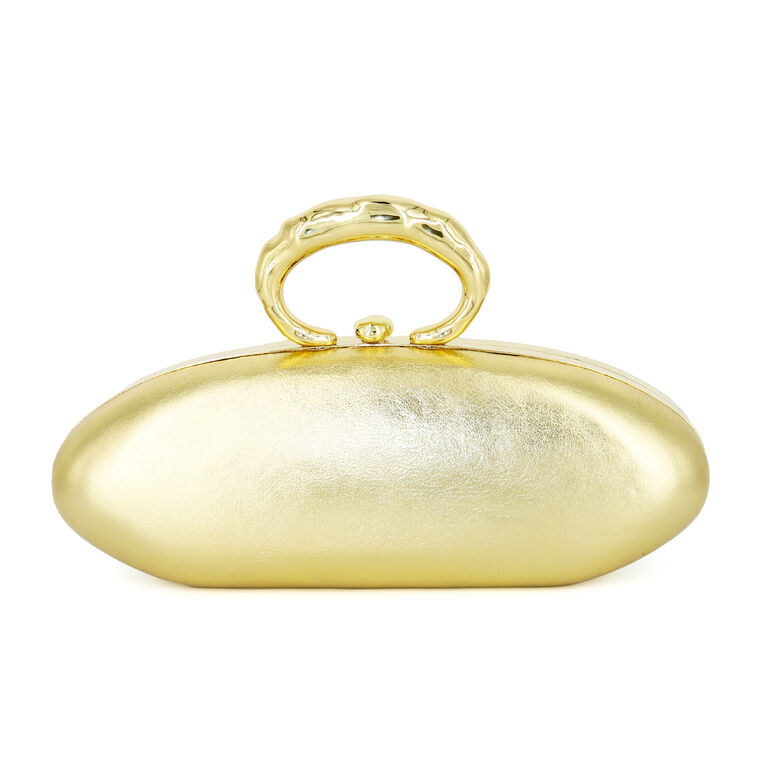Molten Gold Bullet Minaudiere image number null