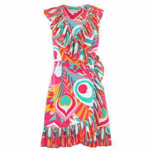 Marseille Sleeveless Wrap Dress