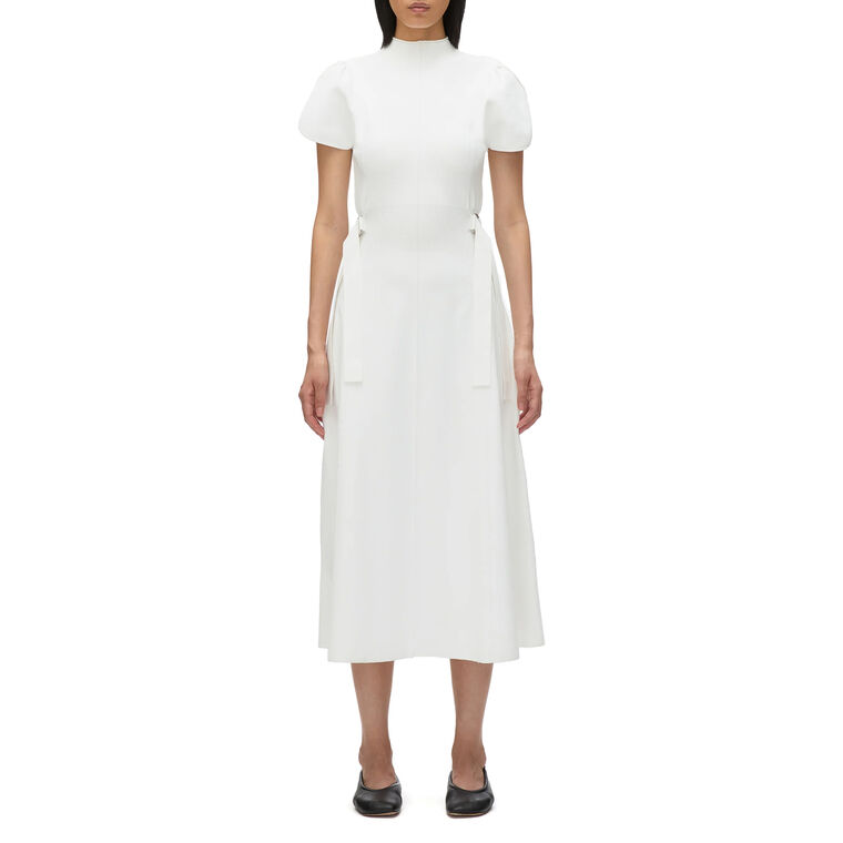 Compact Rib Tulip Dress image number null