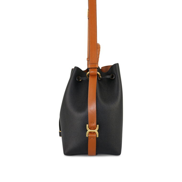 Marcie Leather Bucket Bag image number null