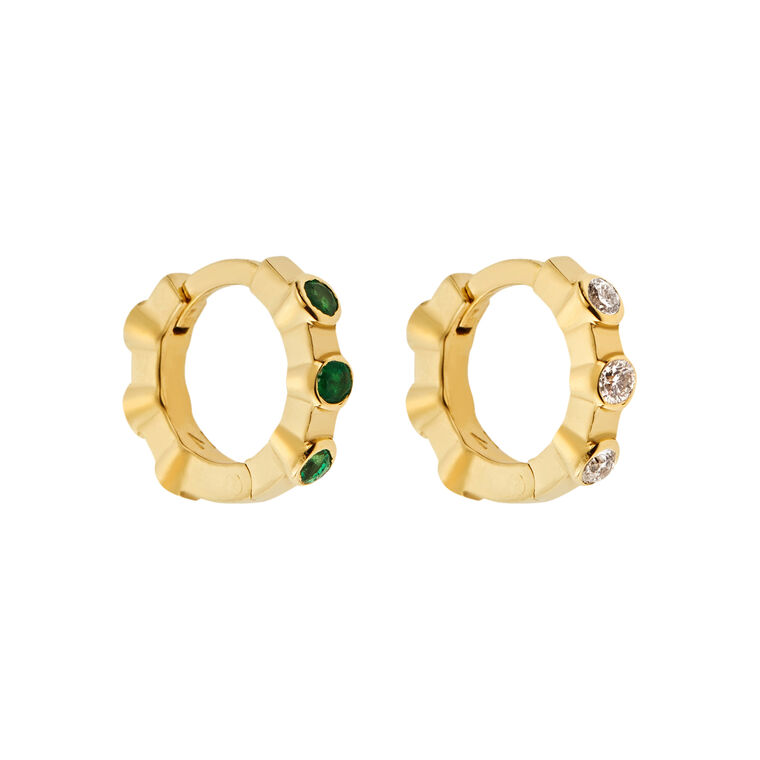 Stepping Stone Midi Hoops image number null