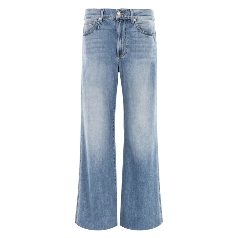Kasey Mid-Rise Wide-Leg Jean image number null
