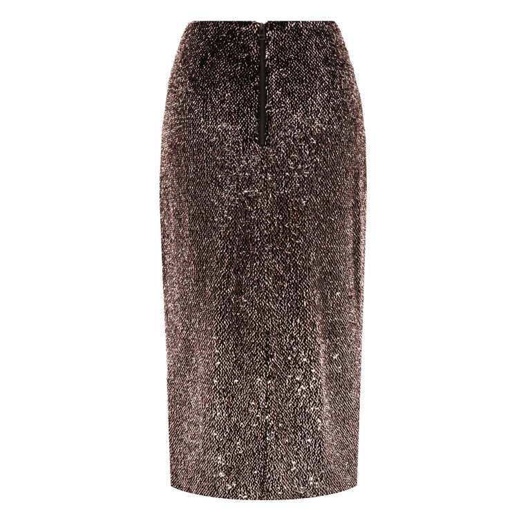 Koa Embellished Midi Skirt image number null