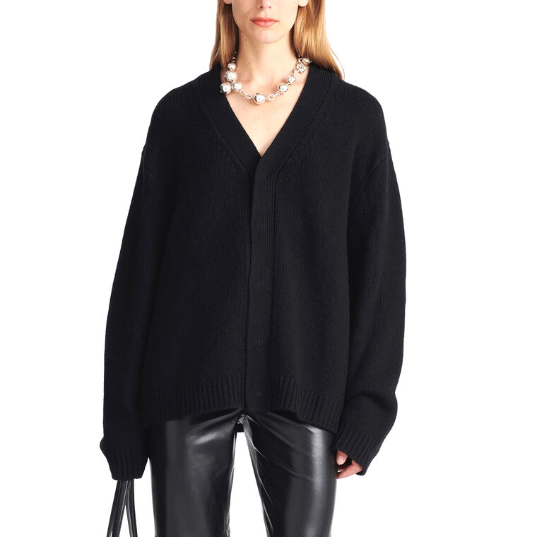 Braye Wool-Cashmere Blend Cardigan image number null