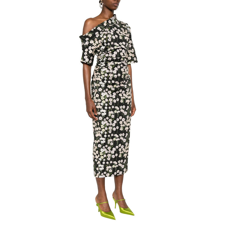 Bowery Buttercups Off-The-Shoulder Dress image number null