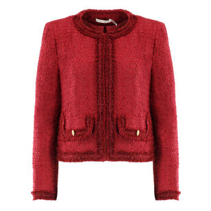 Landon Cropped Tweed Jacket Landon Cropped Tweed Jacket