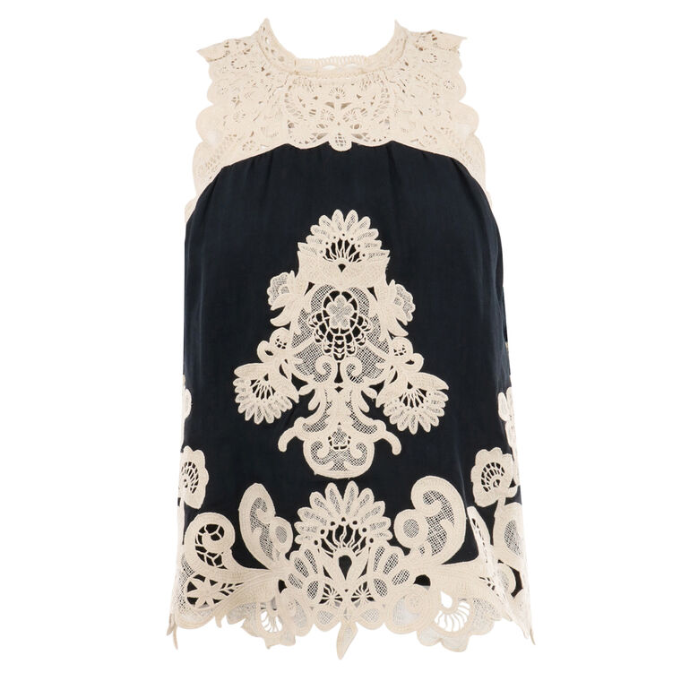 Medina Lace Tank Top image number null