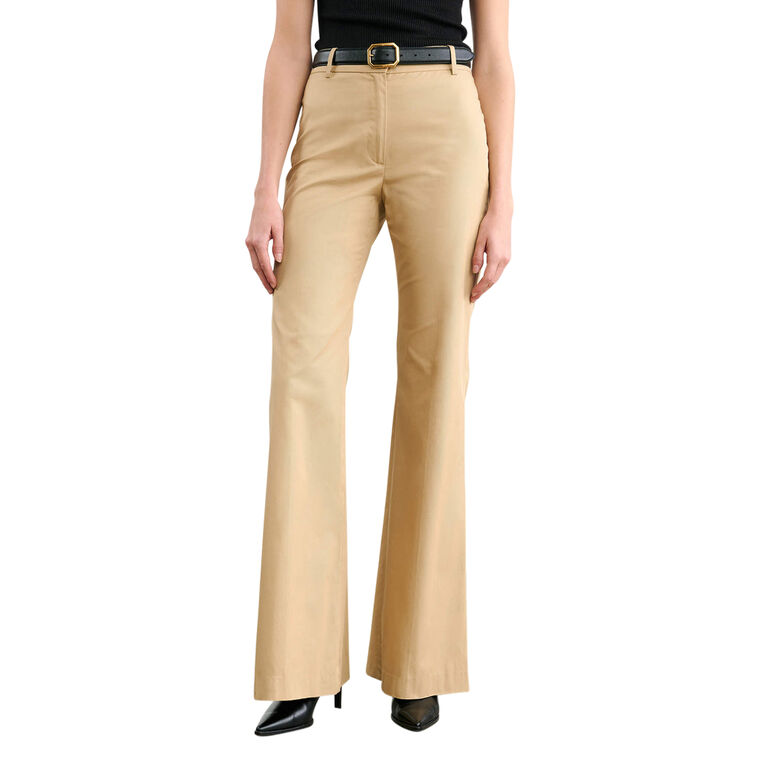 Effy High-Rise Flare Leg Pant image number null
