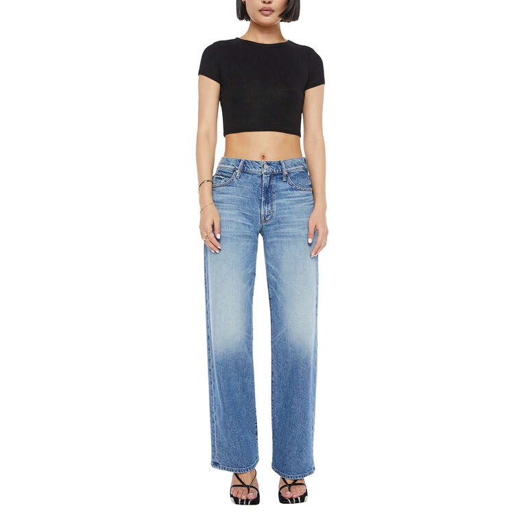 The Lil Mid Rise Tunnel Vision Sneak Jean image number null