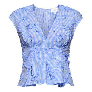 Billie Short Sleeve Pleat Shirt