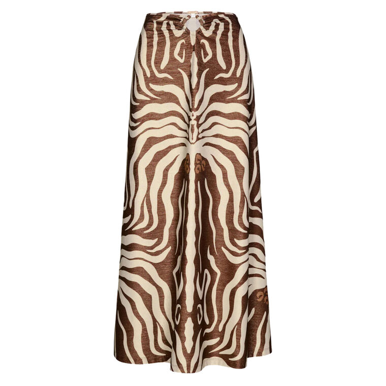 Keel A-Line Midi Skirt image number null
