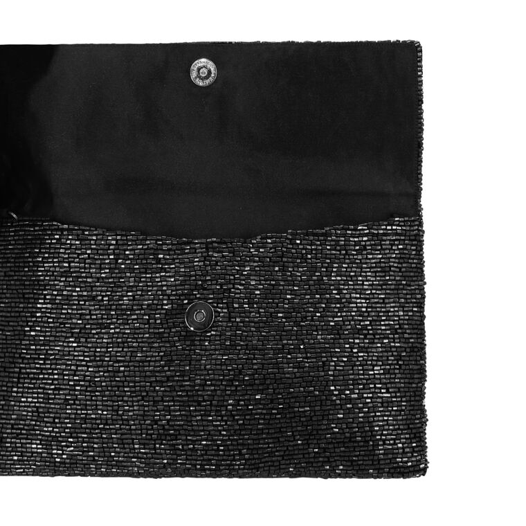 Fully Beaded Envelope Clutch image number null