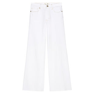 Le Palazzo Crop Raw Hem Jean
