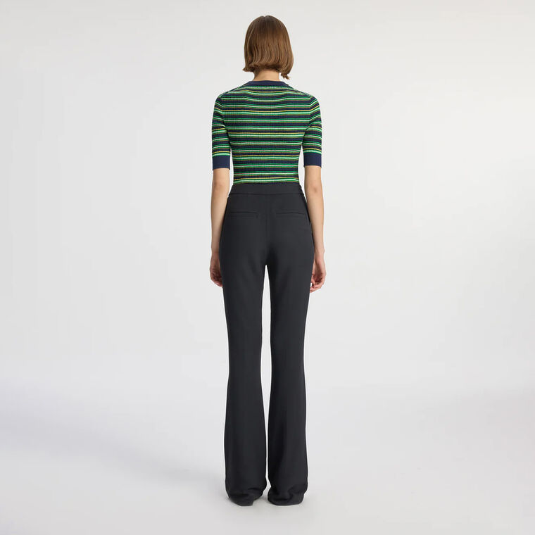 Fisher Fine Cotton Knit Top image number null