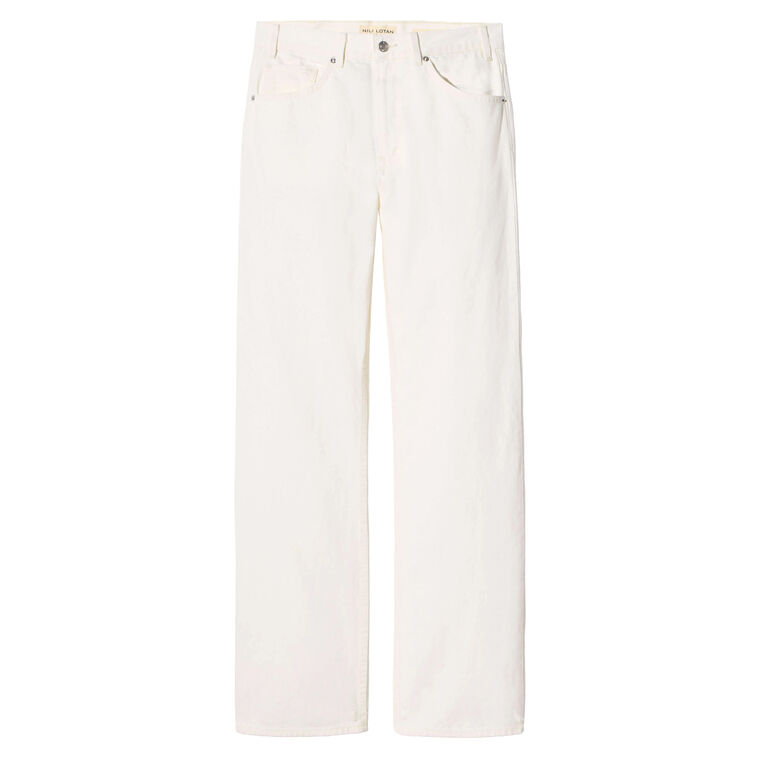 Mitchell Mid-Rise Straight-Leg Jean image number null