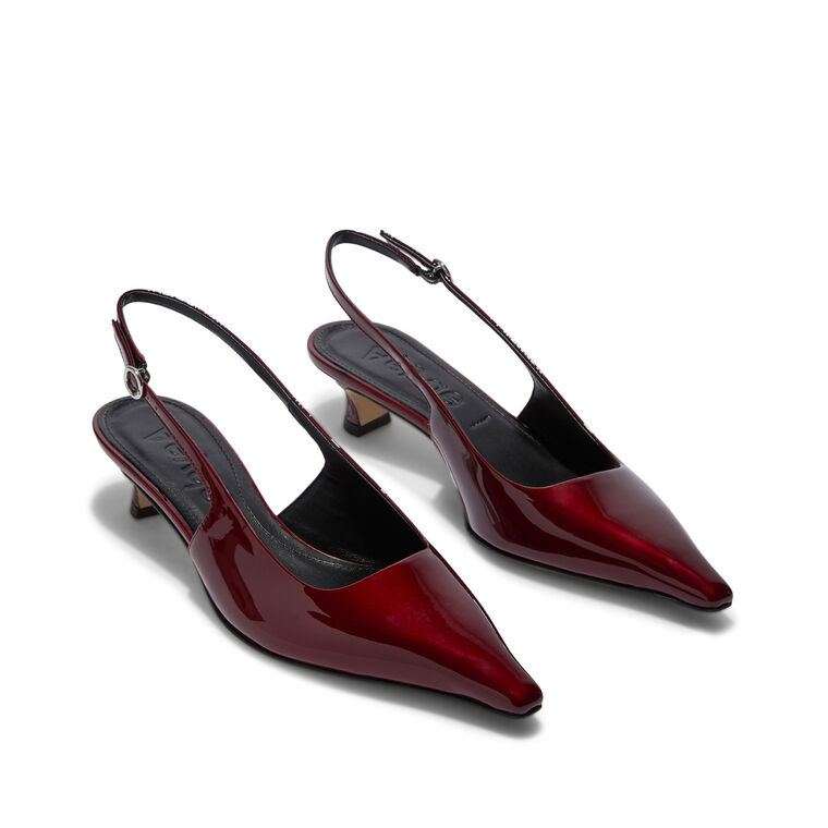Catrina Patent  Leather Slingback Pumps image number null