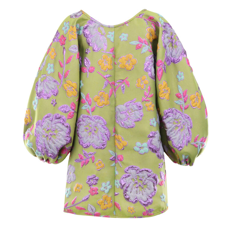 Good Luck Long Sleeve Mini Dress image number null