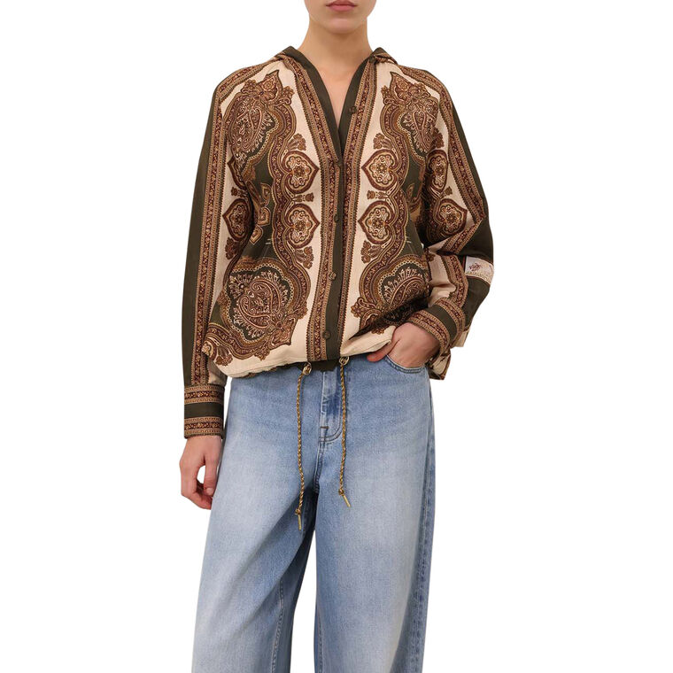 Mahon Long Sleeve Hooded Shirt image number null