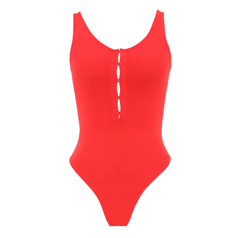 The Scarlett Sleeveless Scoop Neck Bodysuit image number null
