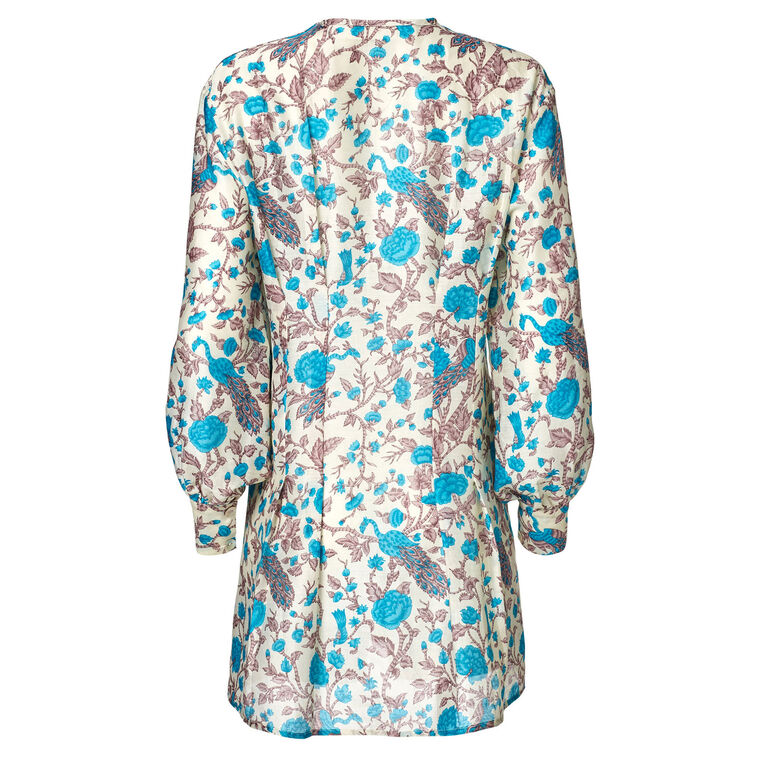 Quincy Peacock Plume Dress image number null