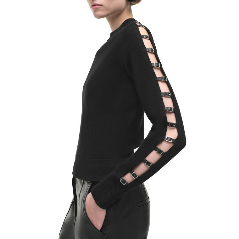Kaitlyn Long Sleeve With Buckles Top image number null