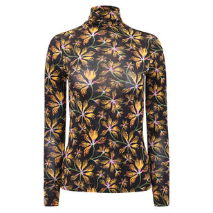 Aurelia Printed Turtleneck
