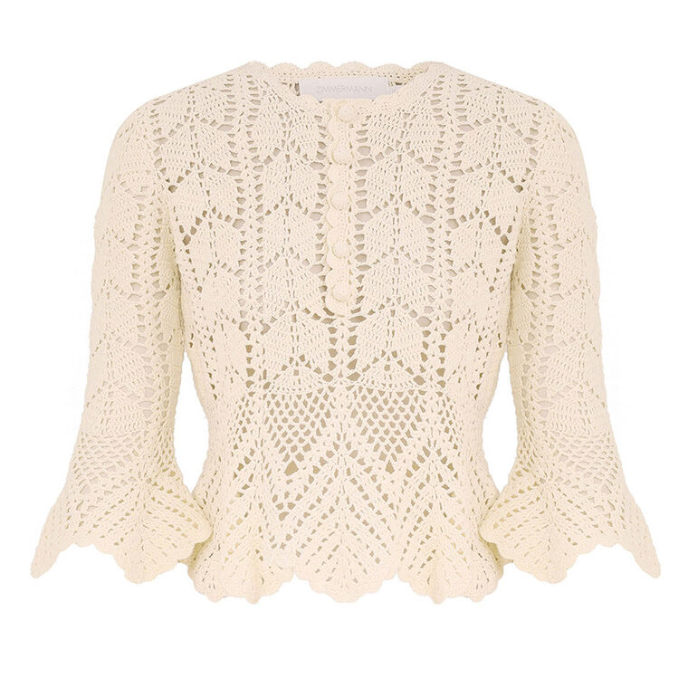 Awaken Lace Crochet Top image number null